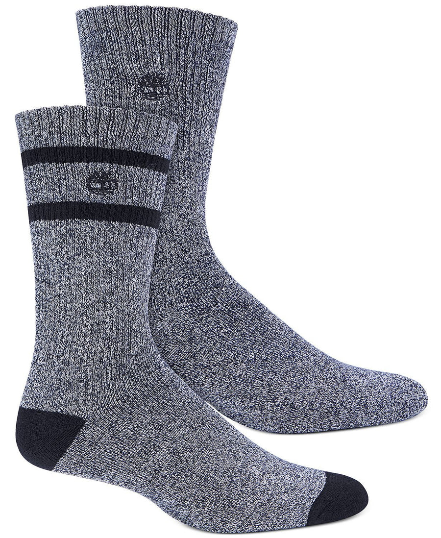Timberland 2pk Dbl Marled Stripe Black