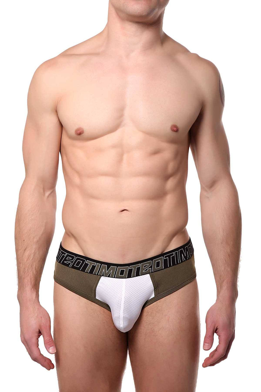 Timoteo Army-Green Aero-Tech Brief