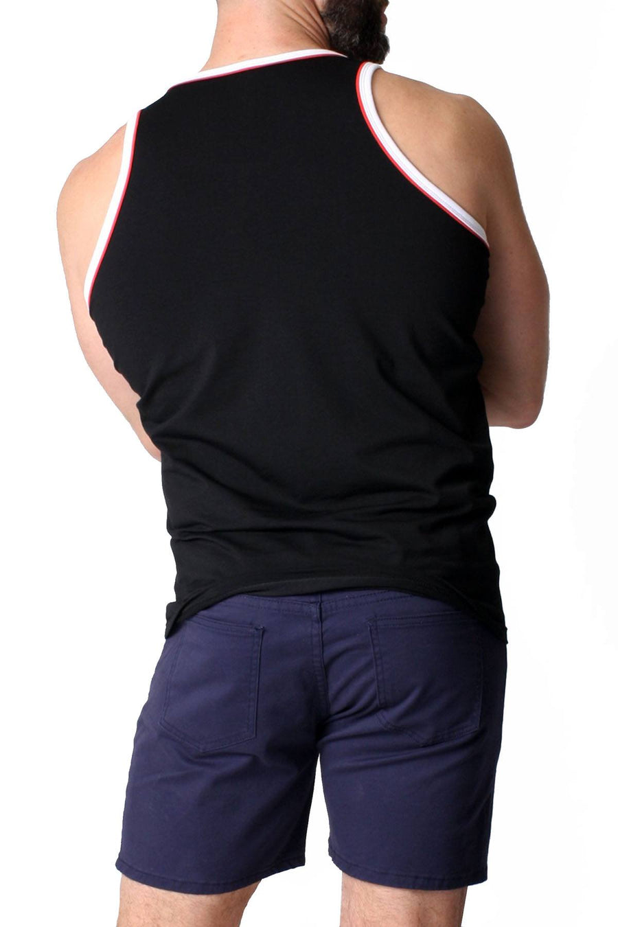Timoteo Black Training Team Tank Top