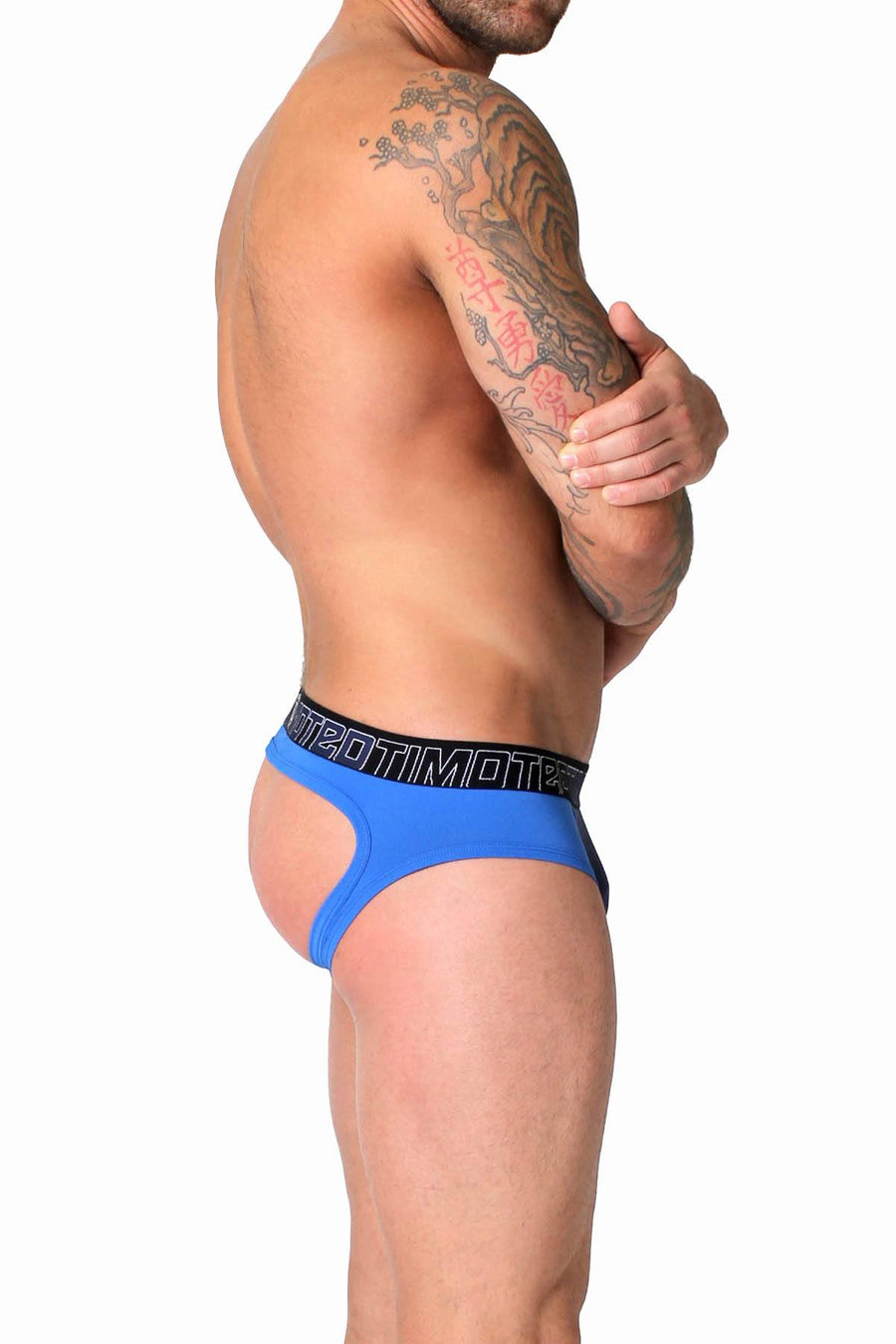 Timoteo Blue Aero-Tech Jock-Brief