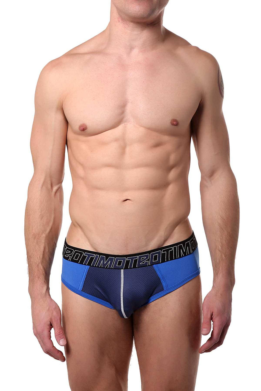 Timoteo Blue Aero-Tech Jock-Brief