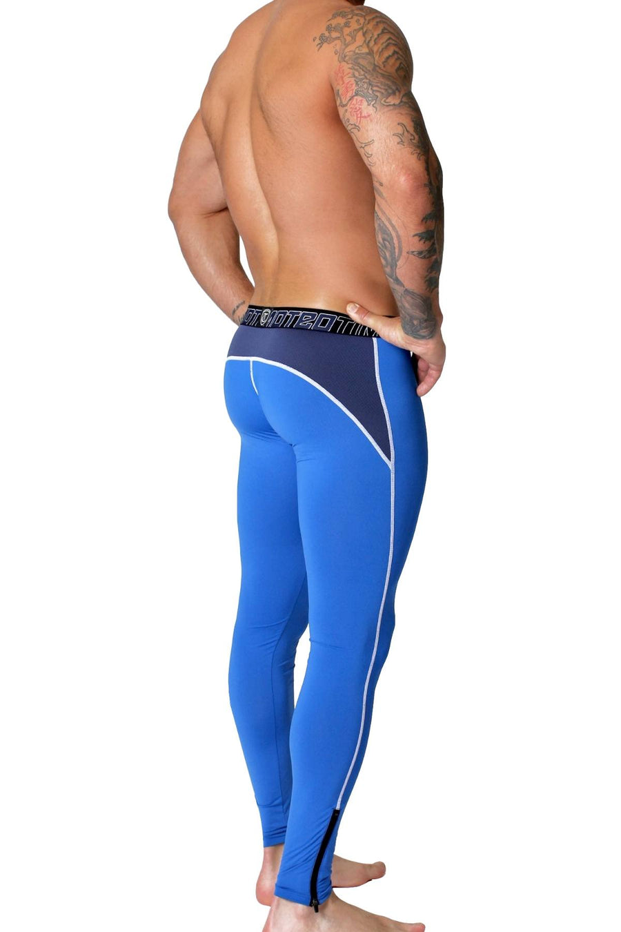 Timoteo Blue Aero-Tech Legging