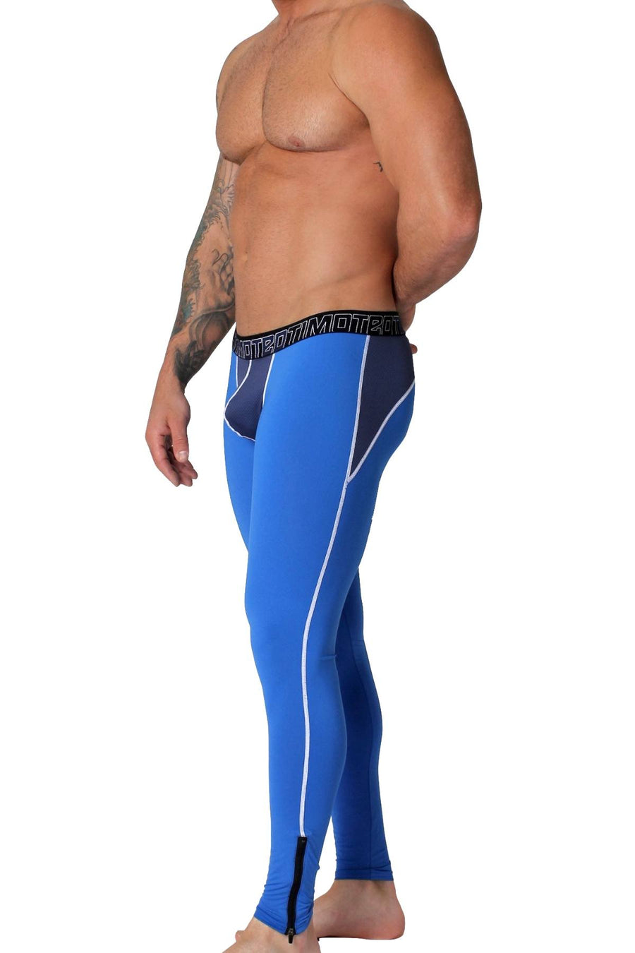 Timoteo Blue Aero-Tech Legging