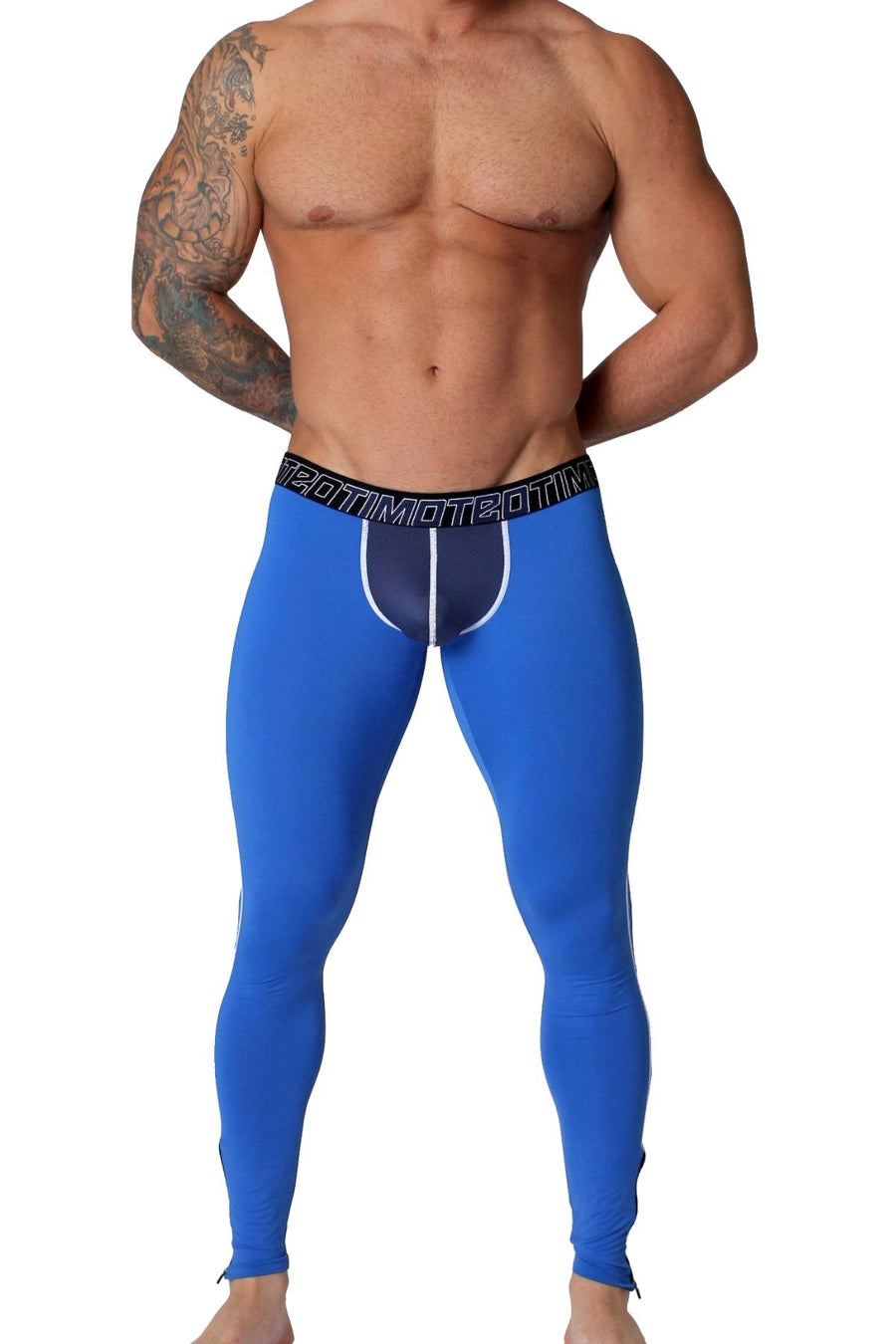 Timoteo Blue Aero-Tech Legging