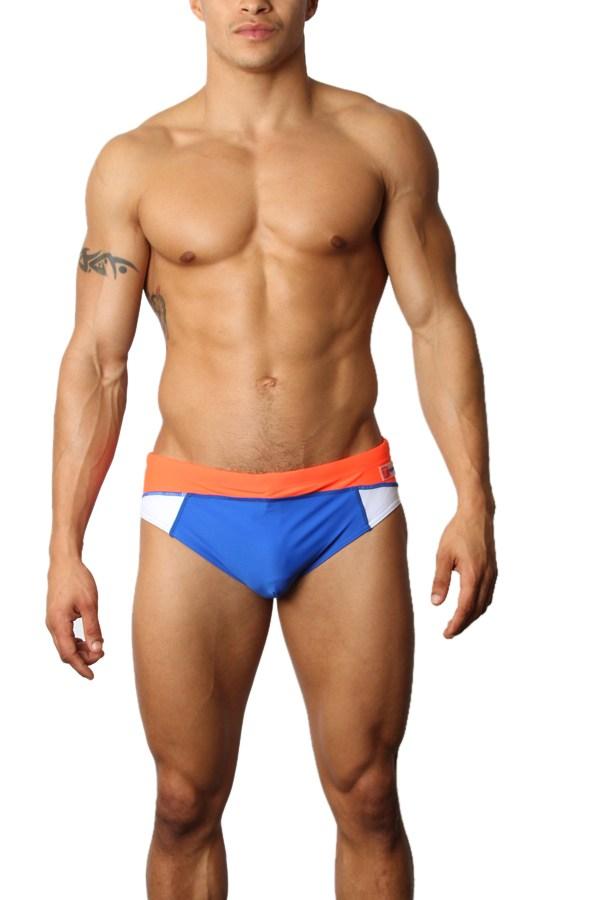 Timoteo Blue Freestyle Swim Brief