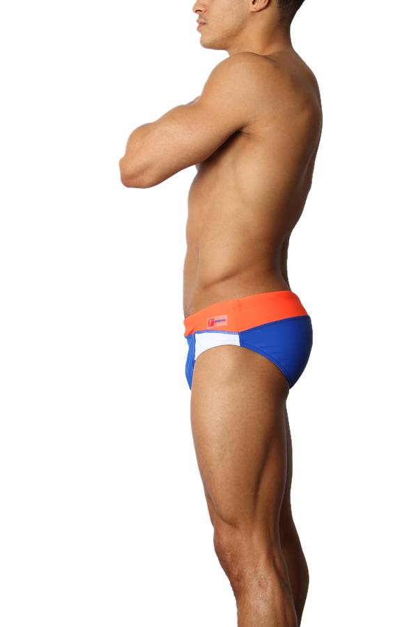 Timoteo Blue Freestyle Swim Brief