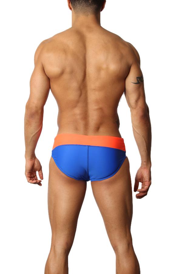 Timoteo Blue Freestyle Swim Brief