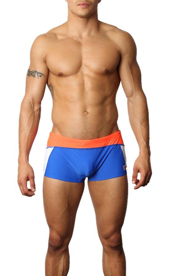 Timoteo Blue Freestyle Swim Trunk