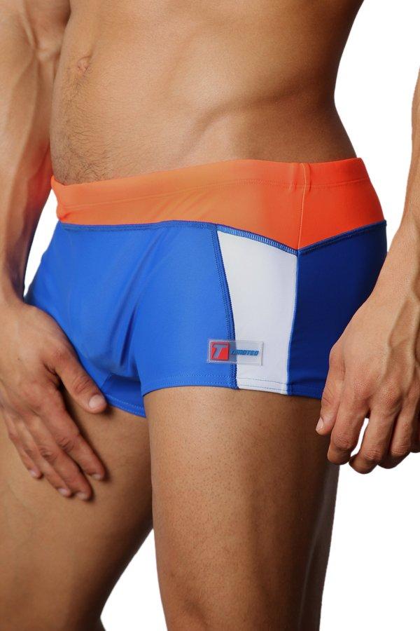 Timoteo Blue Freestyle Swim Trunk