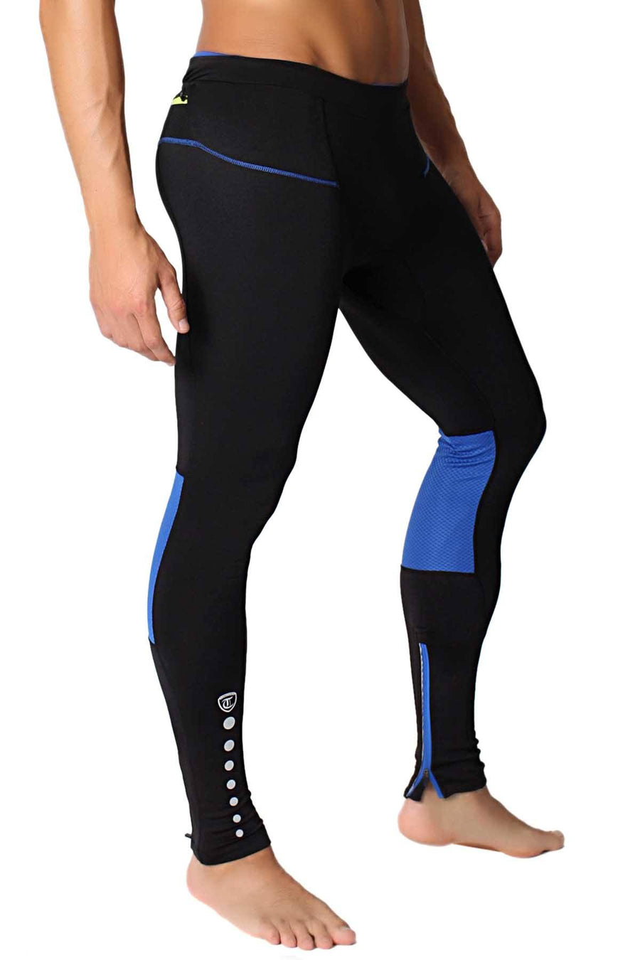 Timoteo Blue Power Stretch Legging