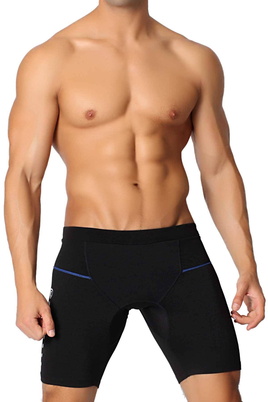 Timoteo Blue Power Stretch Short