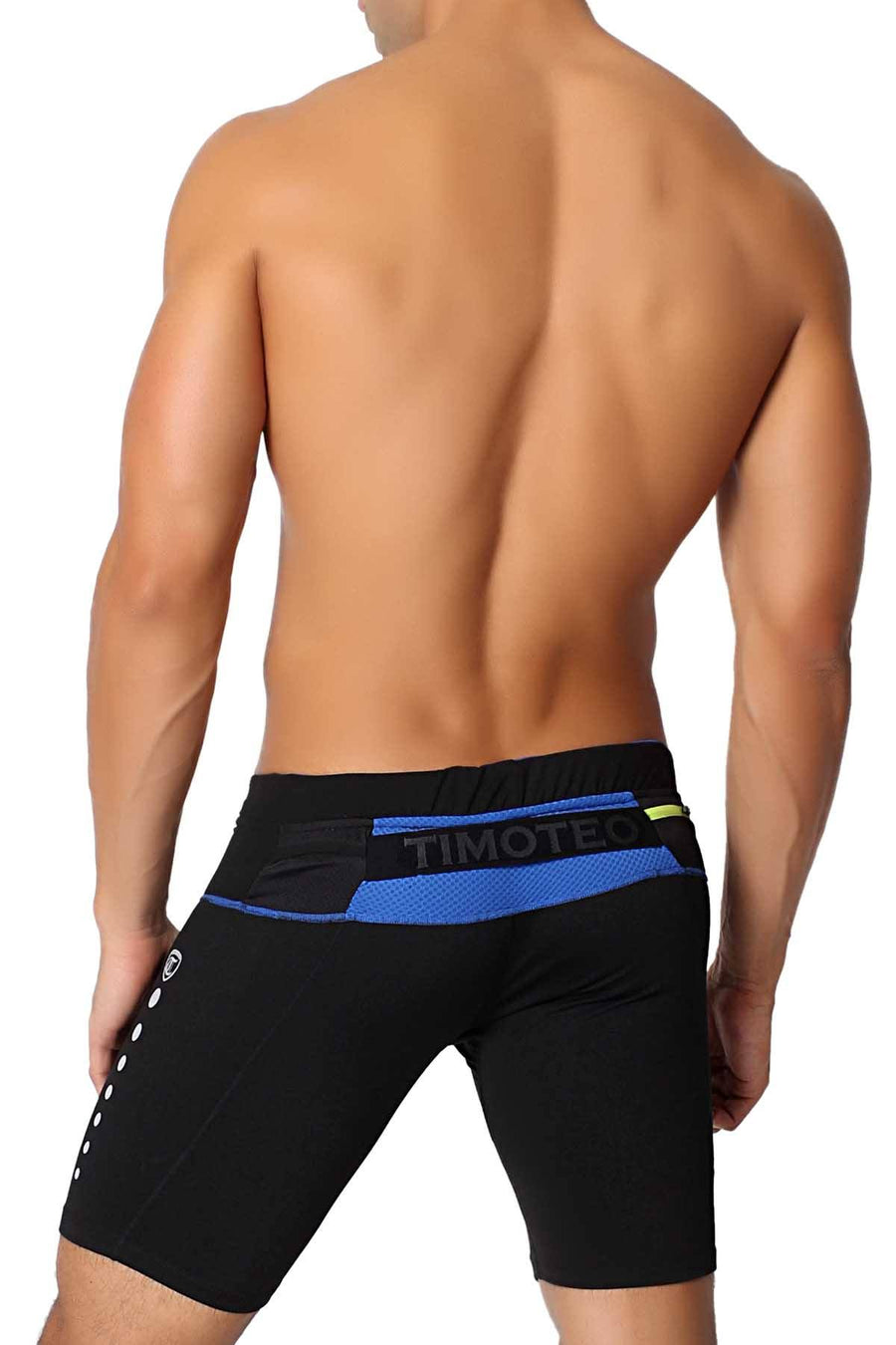 Timoteo Blue Power Stretch Short