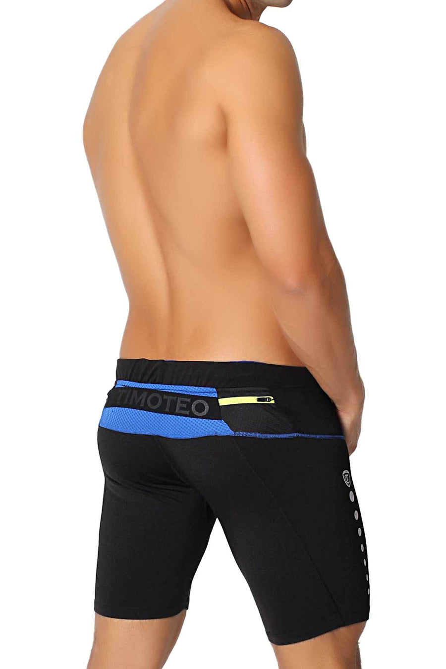 Timoteo Blue Power Stretch Short