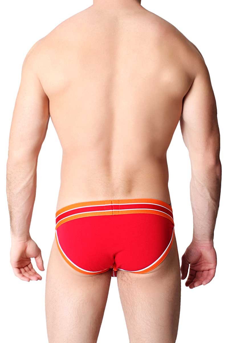 Timoteo Red 84 Hi-Cut Brief