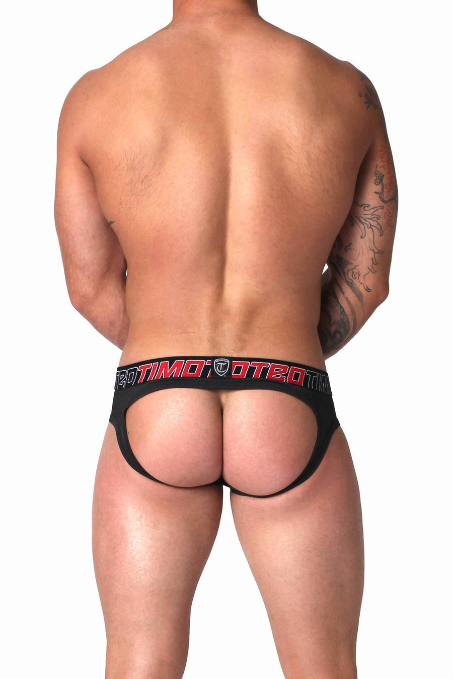 Timoteo Red Aero-Tech Jock-Brief