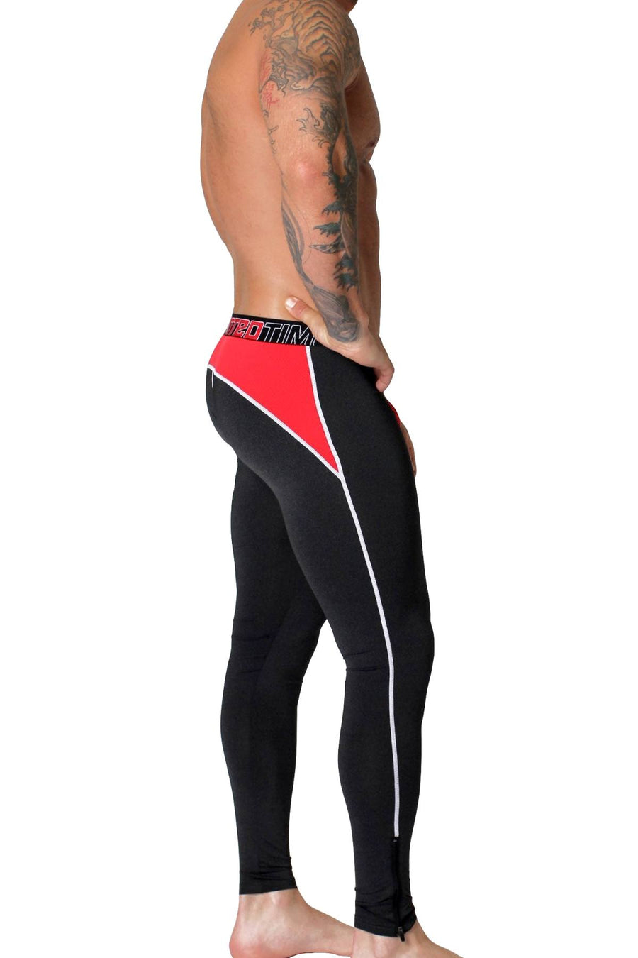 Timoteo Red Aero-Tech Legging