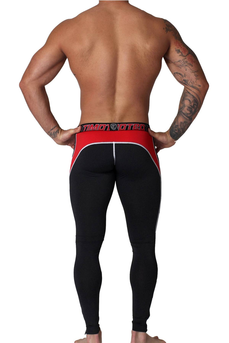 Timoteo Red Aero-Tech Legging