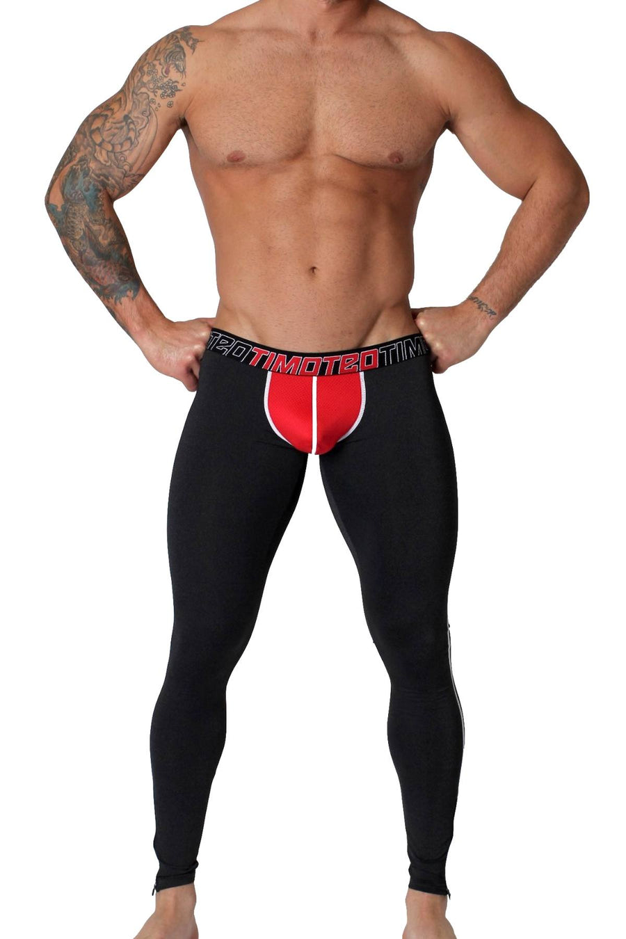 Timoteo Red Aero-Tech Legging