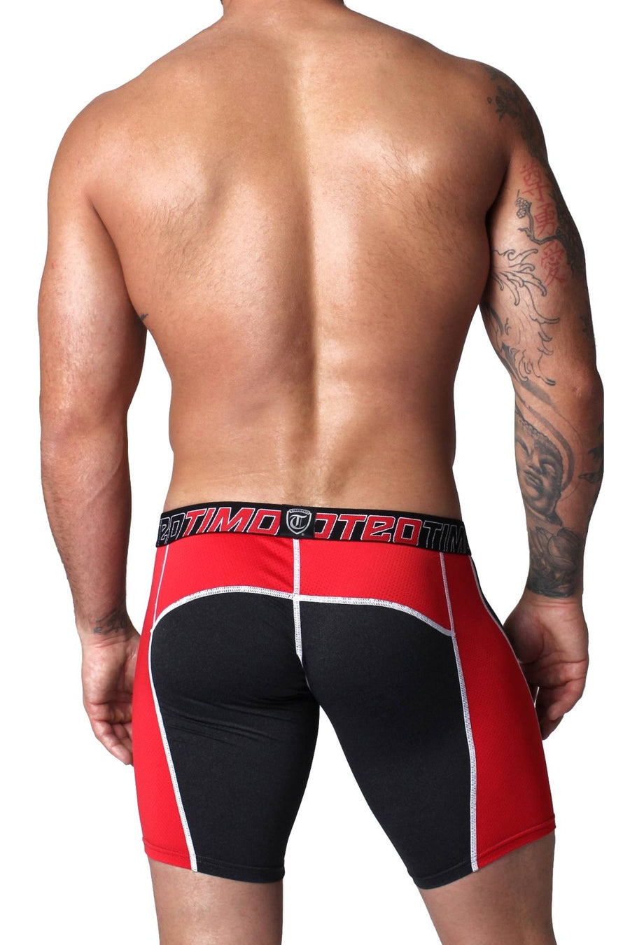 Timoteo Red Aero-Tech Short