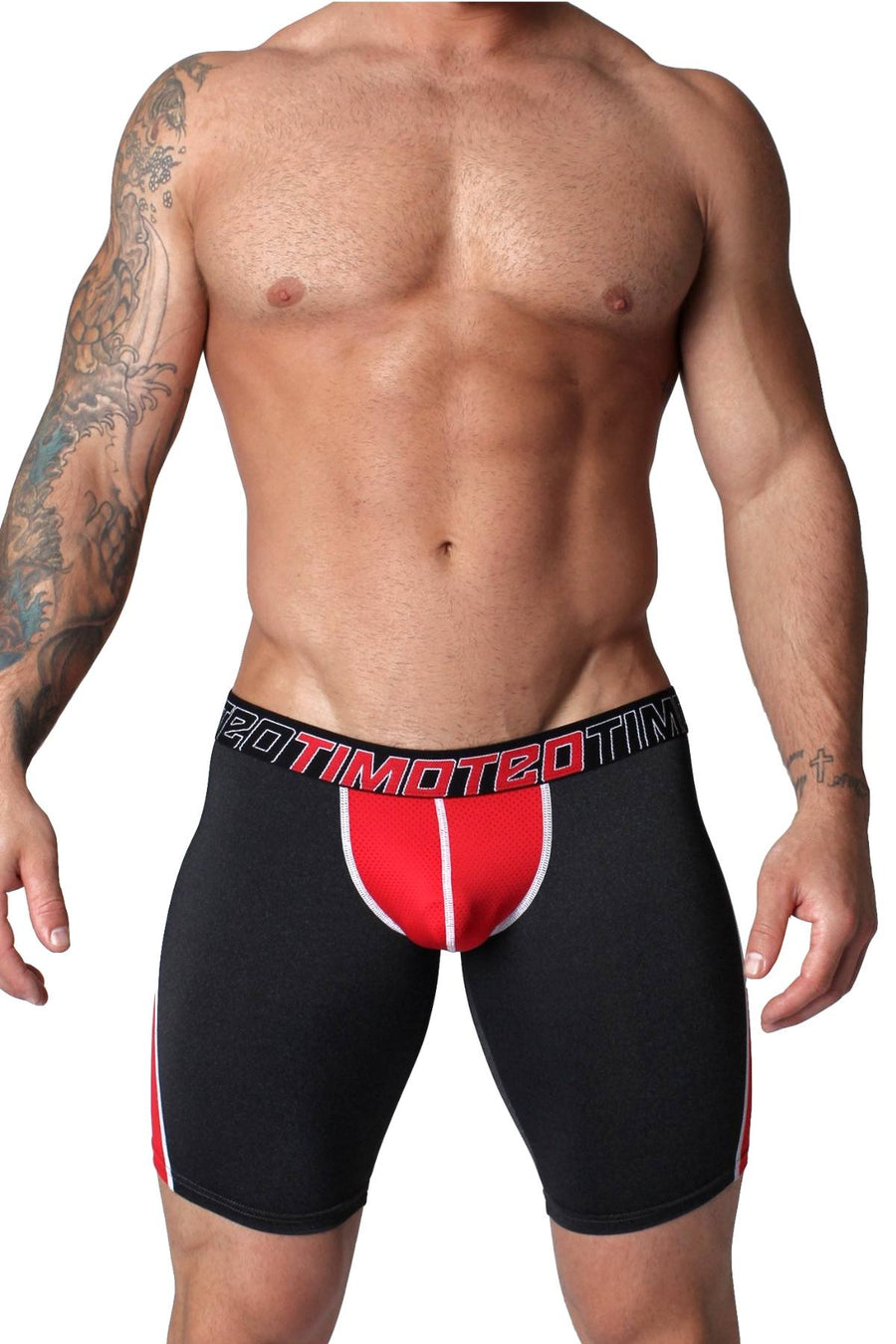 Timoteo Red Aero-Tech Short