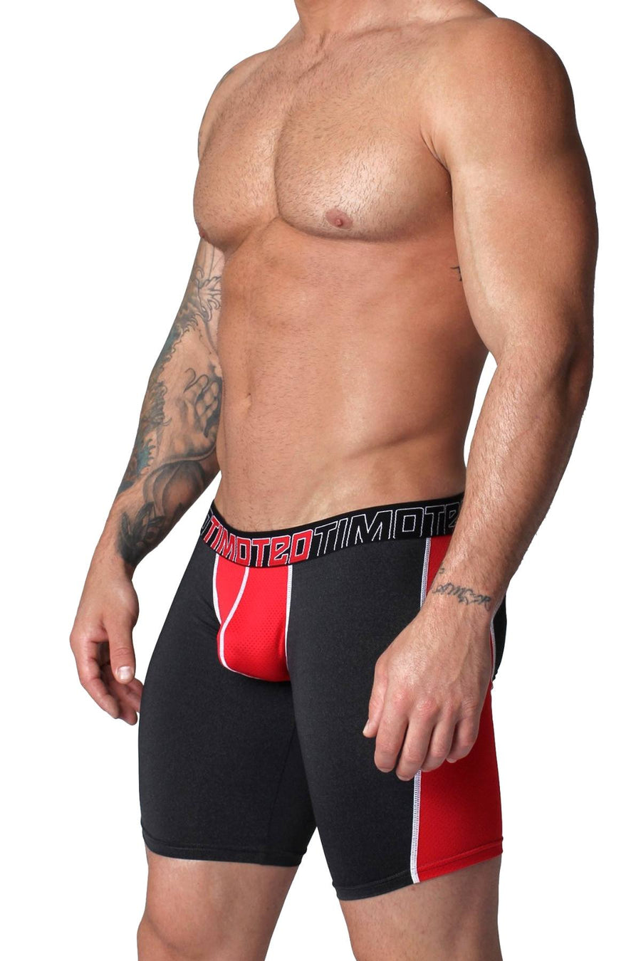 Timoteo Red Aero-Tech Short