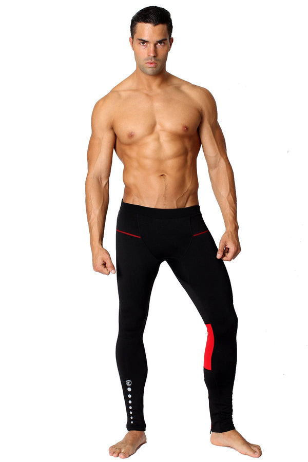 Timoteo Red Power Stretch Legging