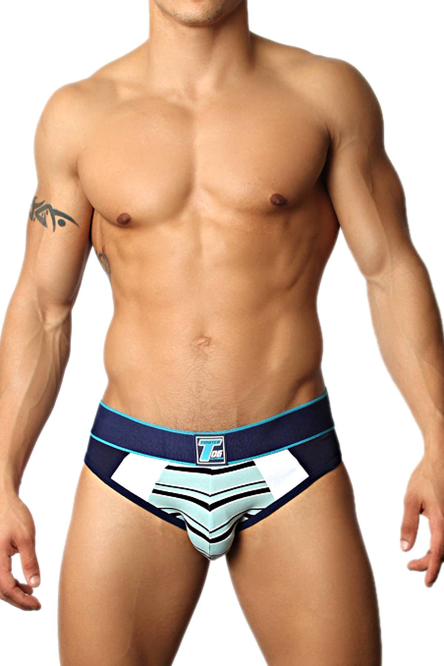 Timoteo Seafoam/Navy Pacifica Brief
