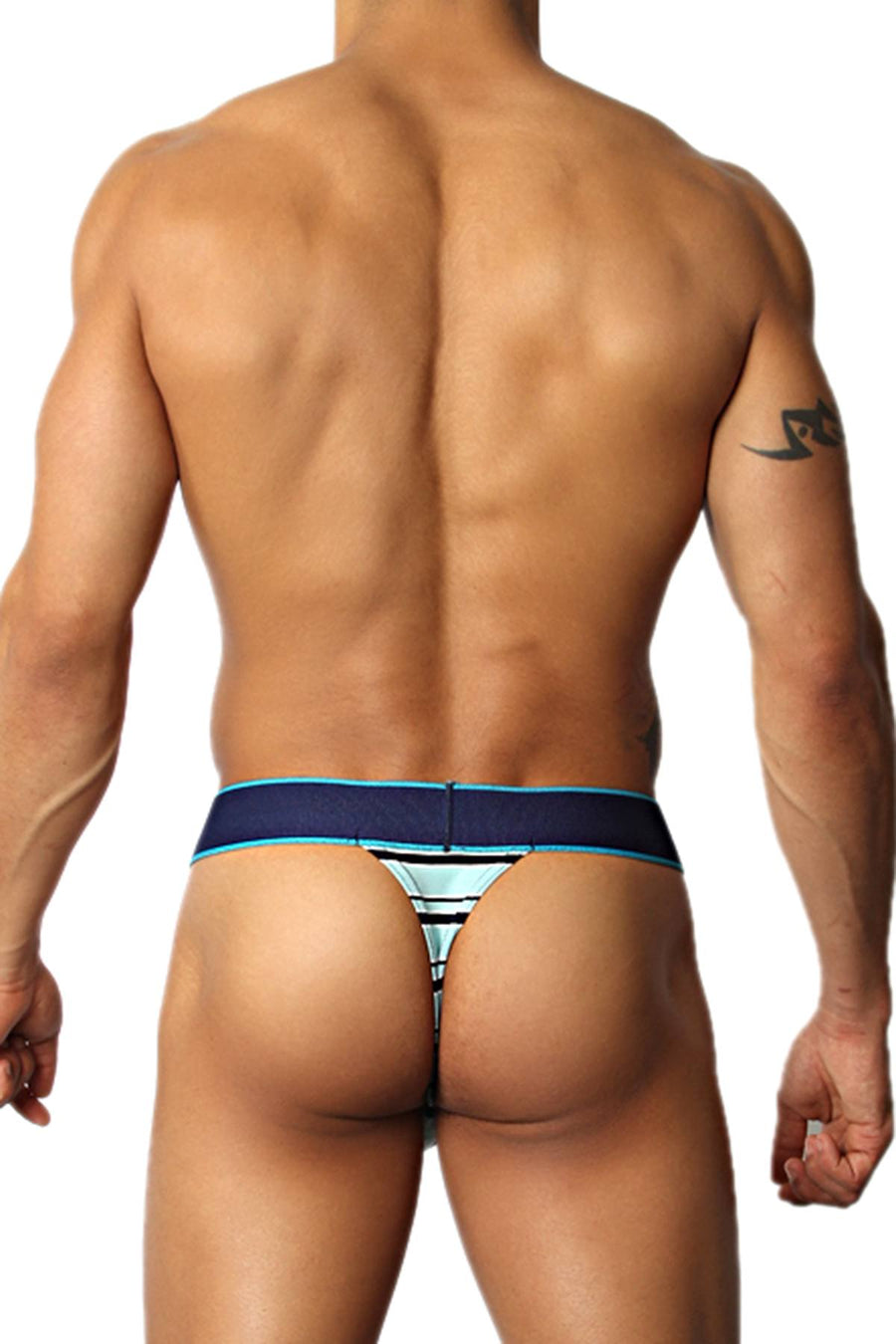 Timoteo Seafoam/Navy Pacifica Thong