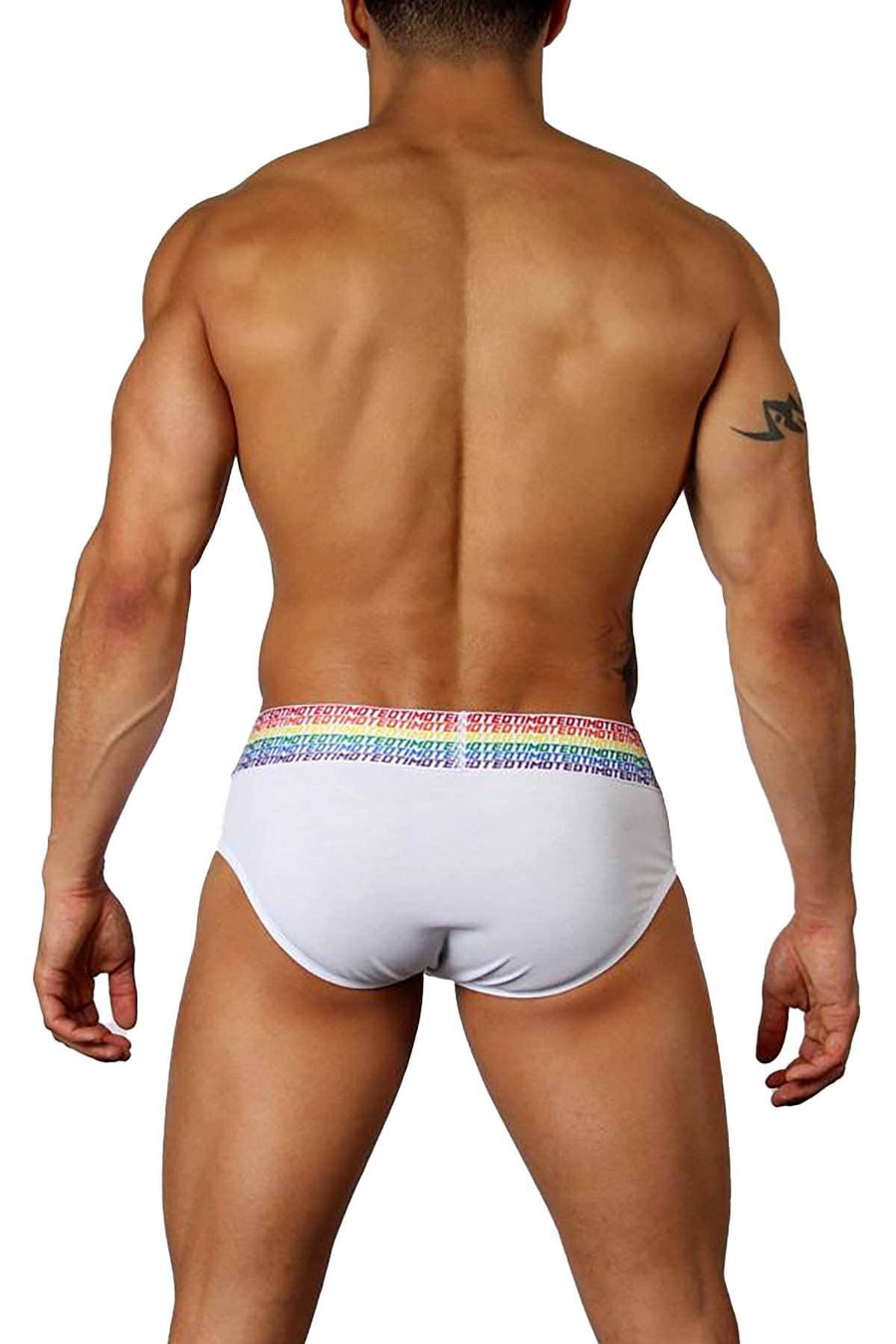 Timoteo White Limited Edition PRIDE19 Brief
