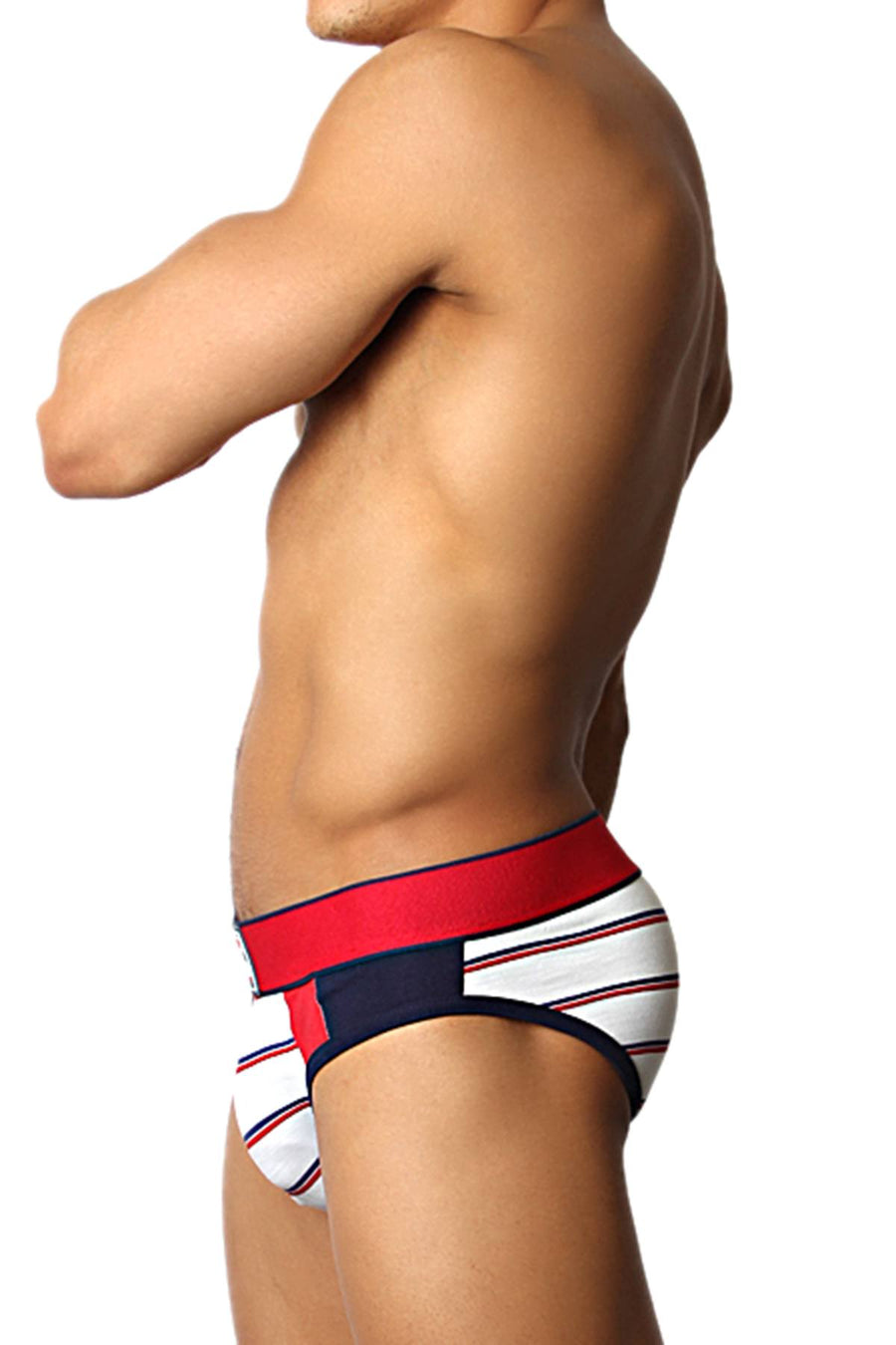 Timoteo White/Red Pacifica Brief