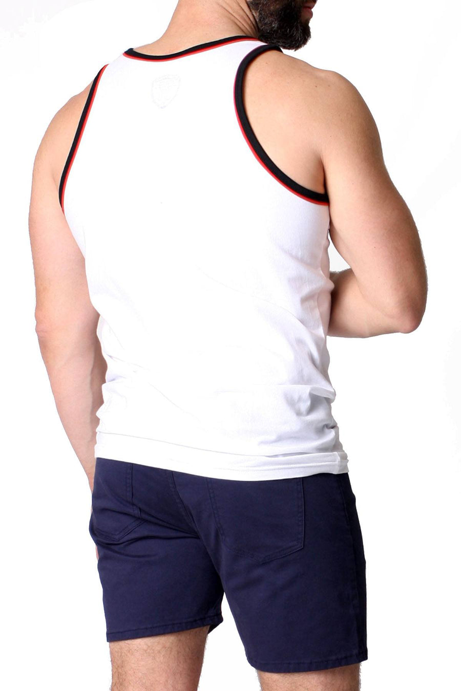 Timoteo White Training Team Tank Top