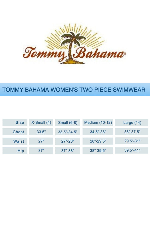 Tommy Bahama Ming-Jade Amongst-Fronds Reversible Halterkini Top