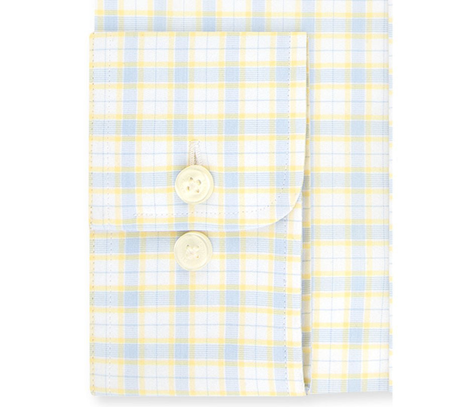 Tommy Hilfiger Athletic-fit Check Dress Shirt Sunburst