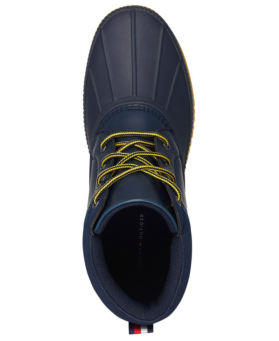 Tommy Hilfiger Celcius Duck Boots Navy Yellow