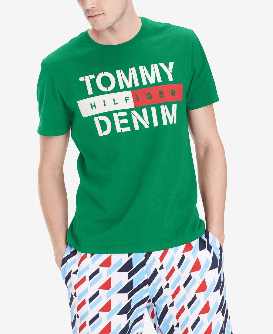 Tommy Hilfiger Denim Feller Logo Graphic T-shirt Verdant Green