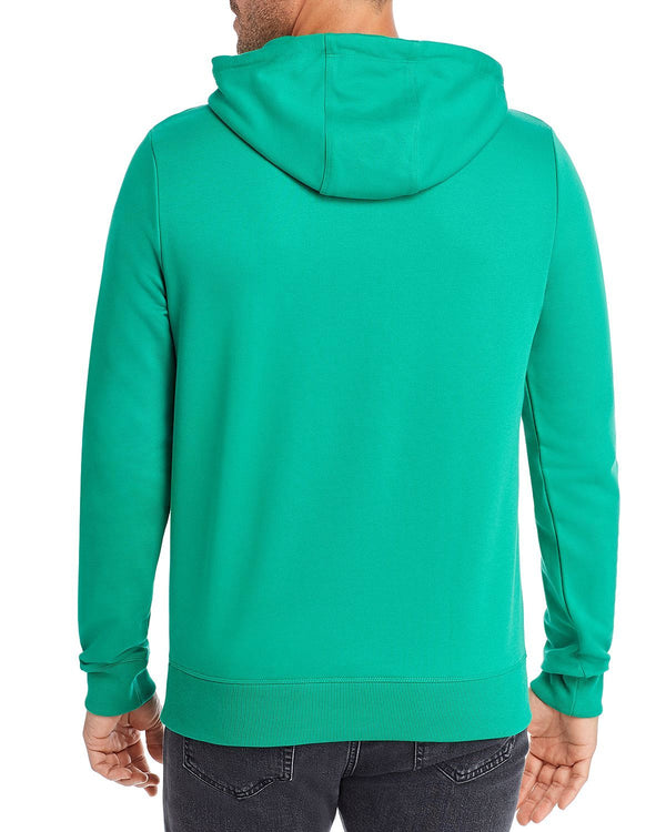 Tommy Hilfiger Embroidered Logo Hooded Sweatshirt Jelly Green