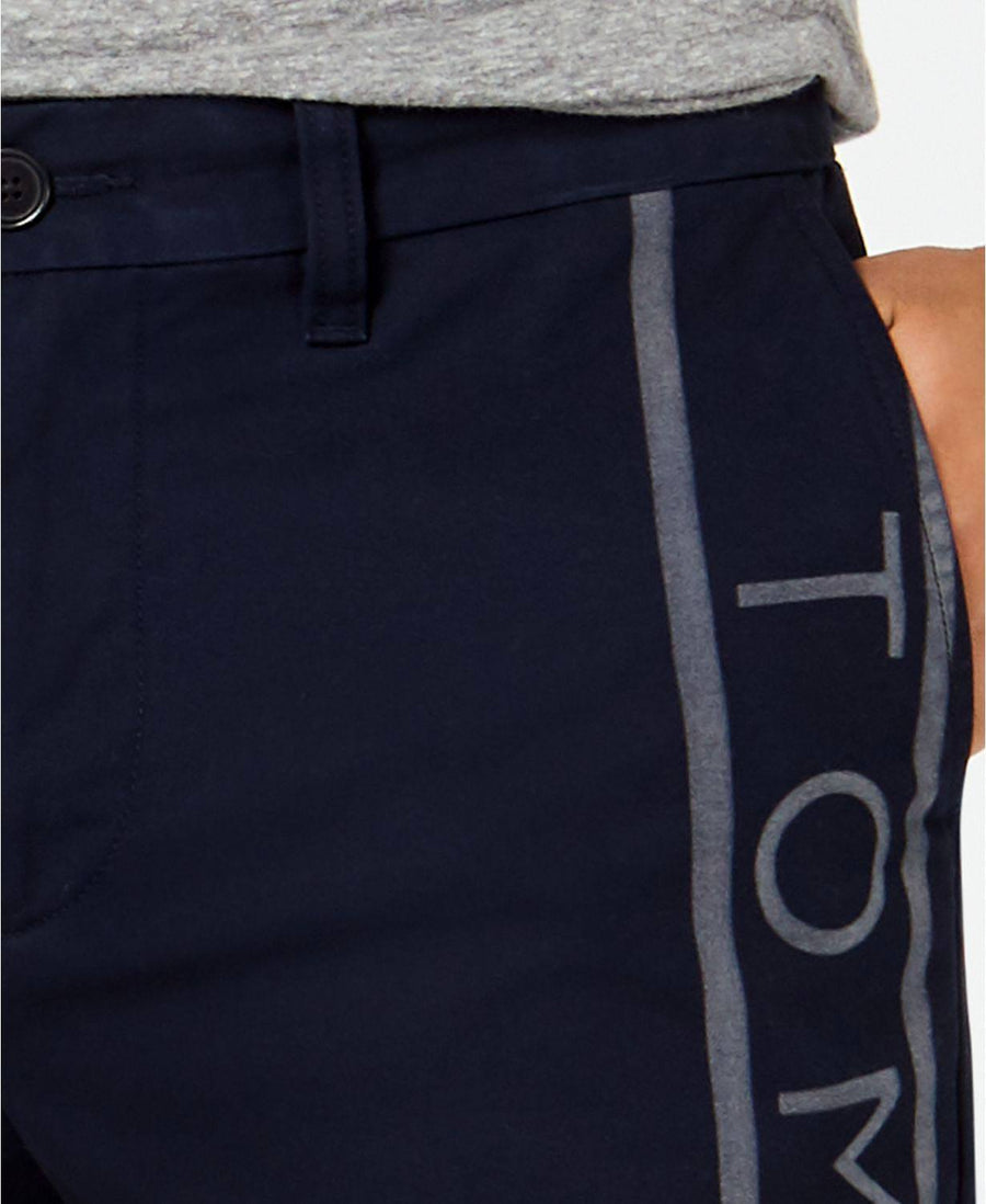 Tommy Hilfiger Flynn Logo Chinos  Navy