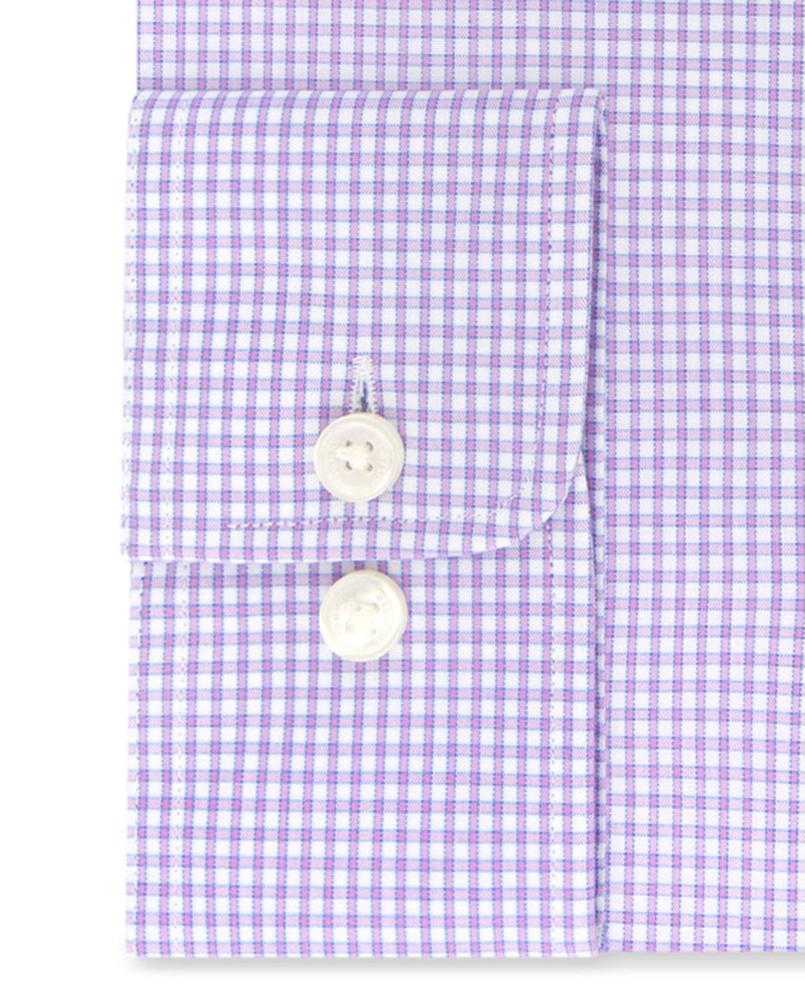 Tommy Hilfiger Slim-fit Stretch Check Dress Shirt Online Exclusive Soft Lilac