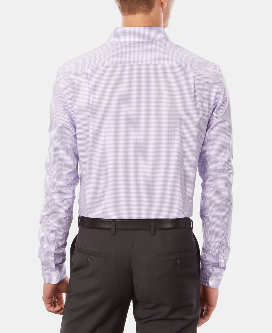 Tommy Hilfiger Slim-fit Stretch Check Dress Shirt Online Exclusive Soft Lilac