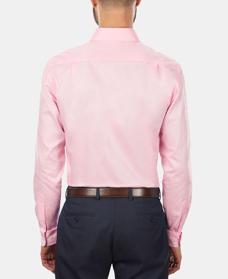 Tommy Hilfiger Slim-fit Stretch Solid Dress Shirt Online Exclusive Classic Pink