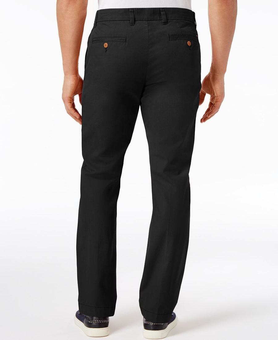 Tommy Hilfiger Th Flex Stretch Custom-fit Chino Pant Black