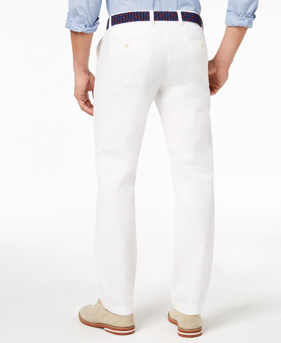 Tommy Hilfiger Th Flex Stretch Custom-fit Chino Pant Classic White