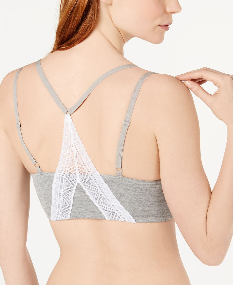 Tommy Hilfiger Wo Wireless Lounge Bra R70t030 Grey Heather