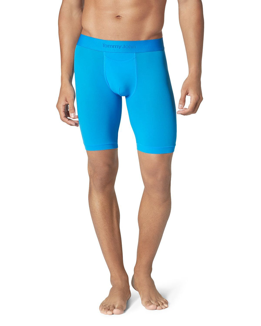 Tommy John Air Stretch Mesh Boxer Briefs Brilliant Blue