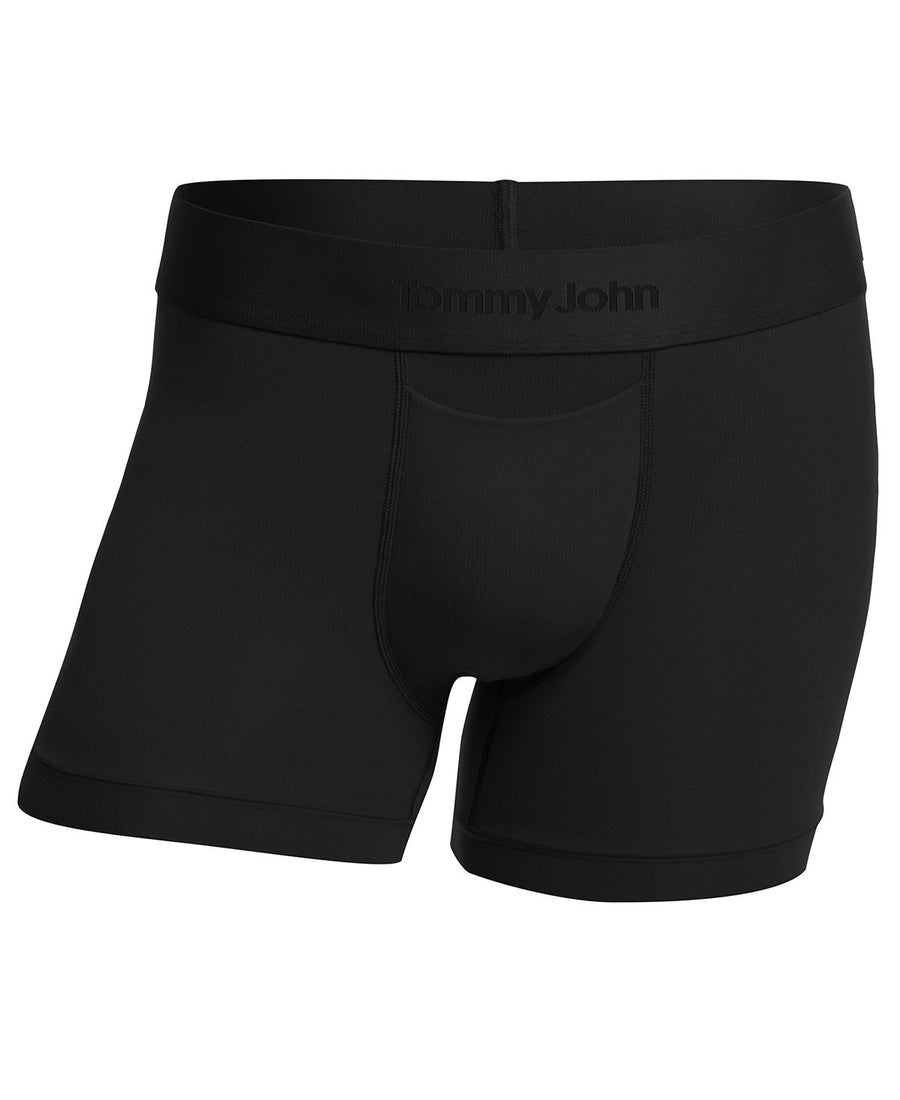 Tommy John Air Trunks Black