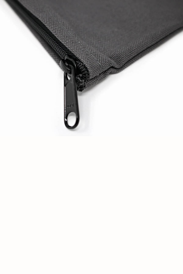 Towne9 Dark-Grey Perfect Zip Pouch