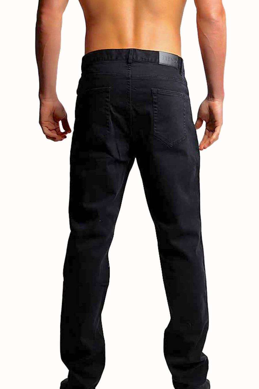 Trend Black Fitted Pant