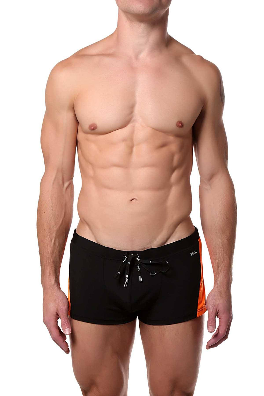 Tribe Black/Orange Caribbean Trunk