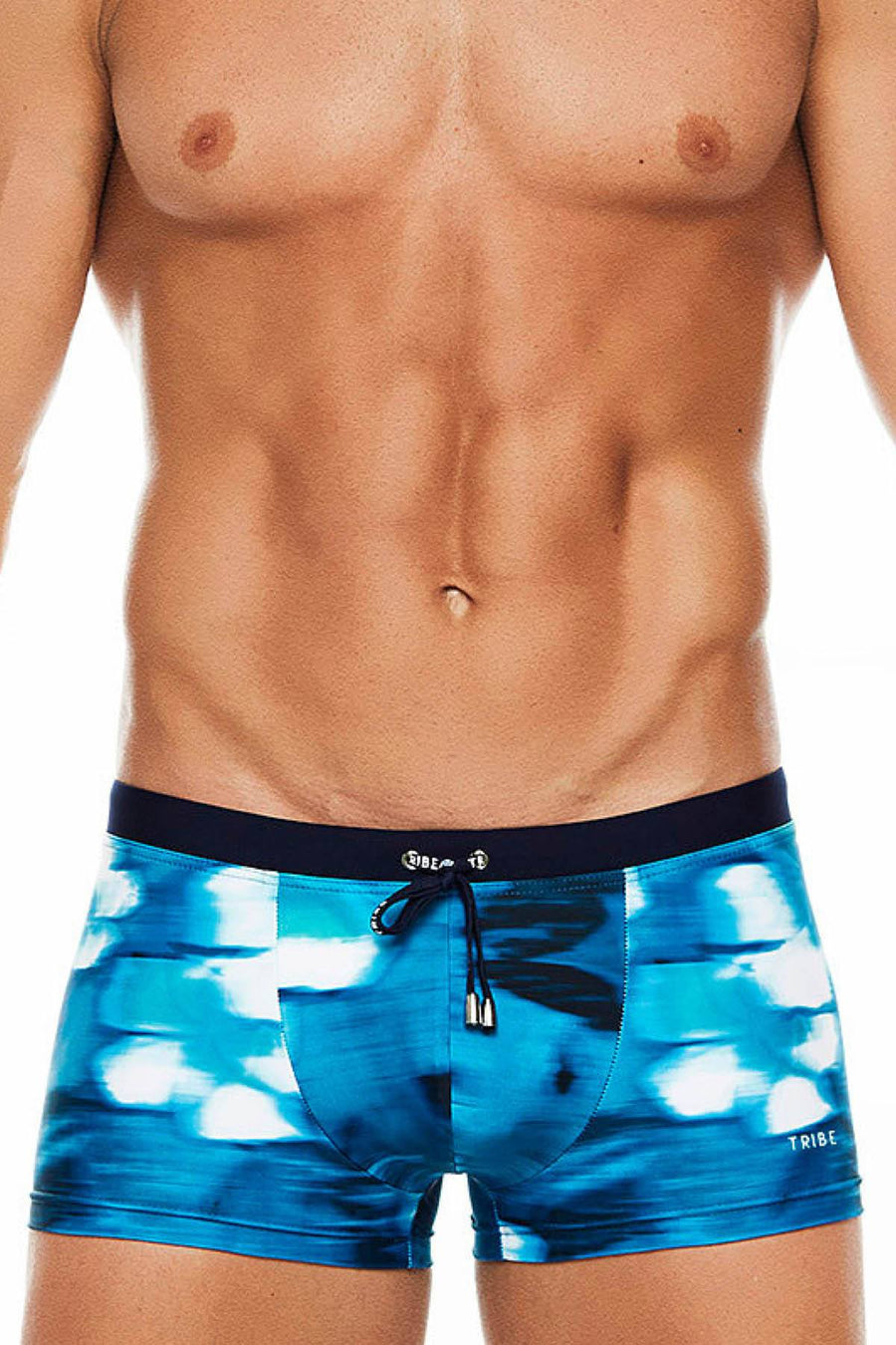 Tribe Blue/Navy Miami Swim Trunk
