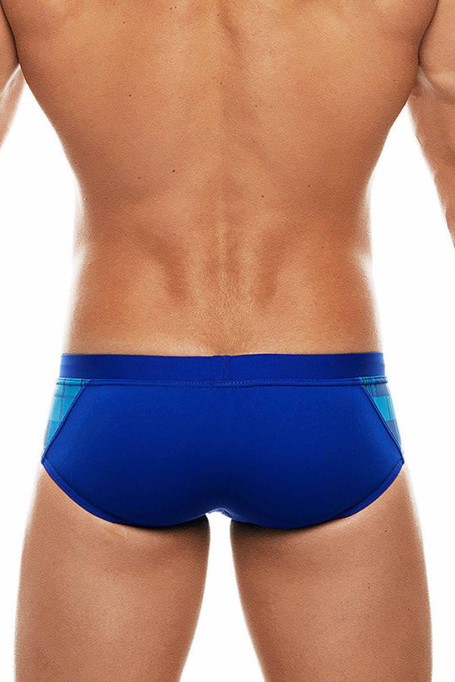 Tribe Electric-Blue/Cobalt Highland-Fling Swim Boy-Brief